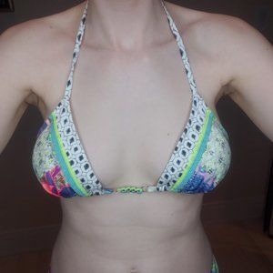 Victoria Secret Flower Printed Bikini Top